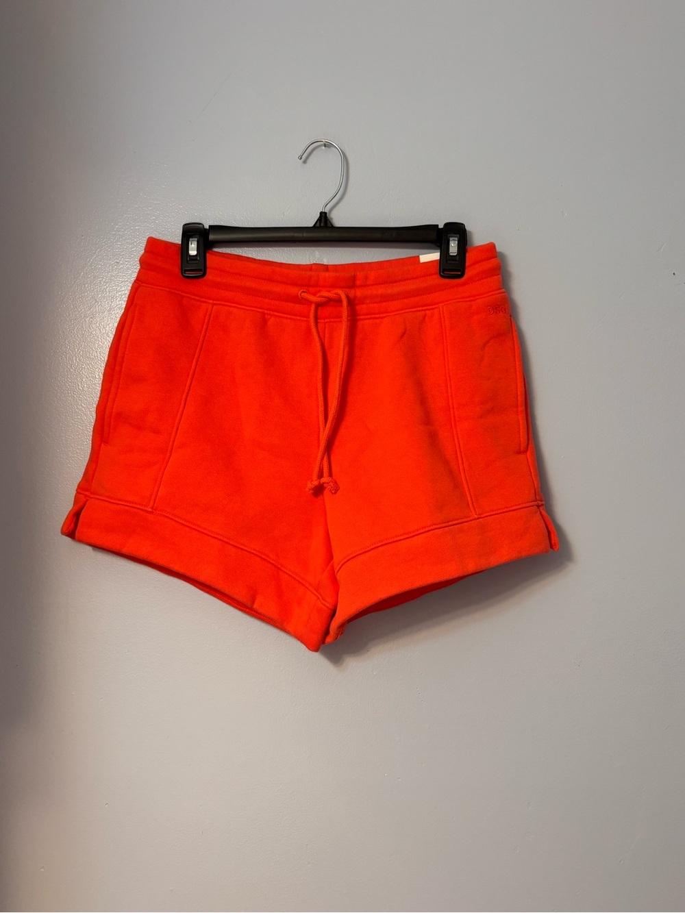 DSG Classic Fleece Drawstring Shorts - Cabana Coral. Sz S. NWT